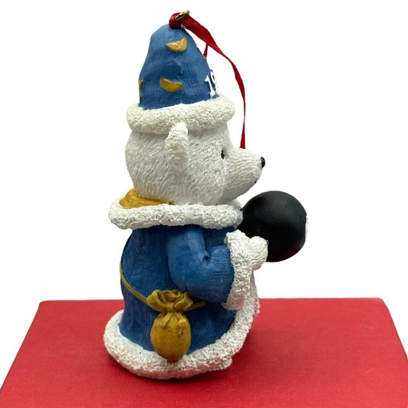 Marshall Fields Fifteen Years Santa Bear Hallmark Keepsake Ornament 1999 Vintage - Picture 3 of 9